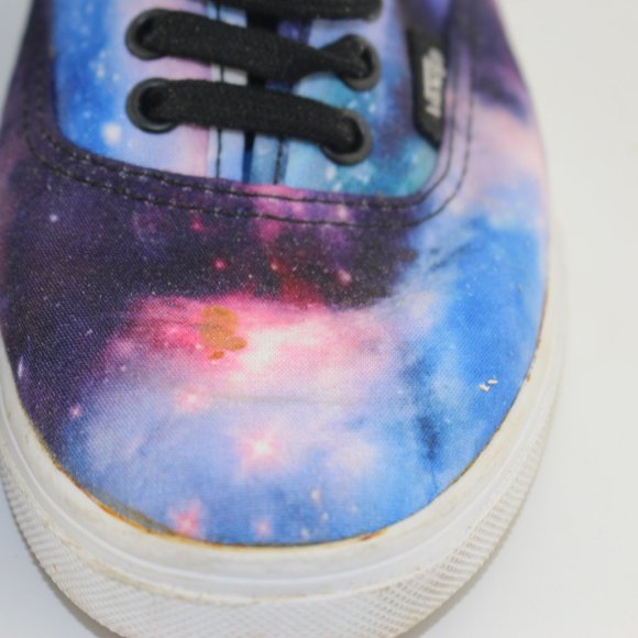 Van's Galaxy Print Sneakers Sz. 6 - Picture 6 of 7